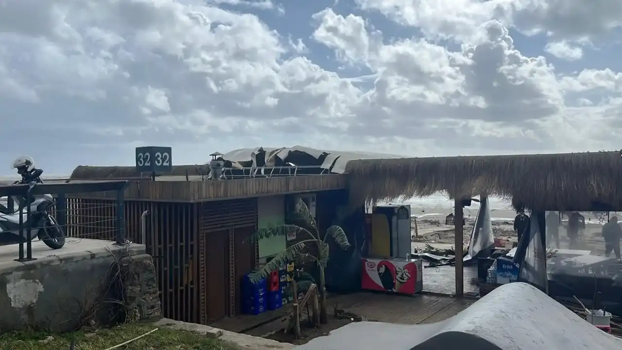 Fırtına Alanya’yı Savaş Alanına Çevirdi 2